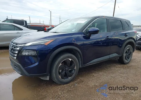 2025 Nissan Rogue Sv Intelligent Awd из США, поврежденный, VIN JN8BT3BB7SW167511